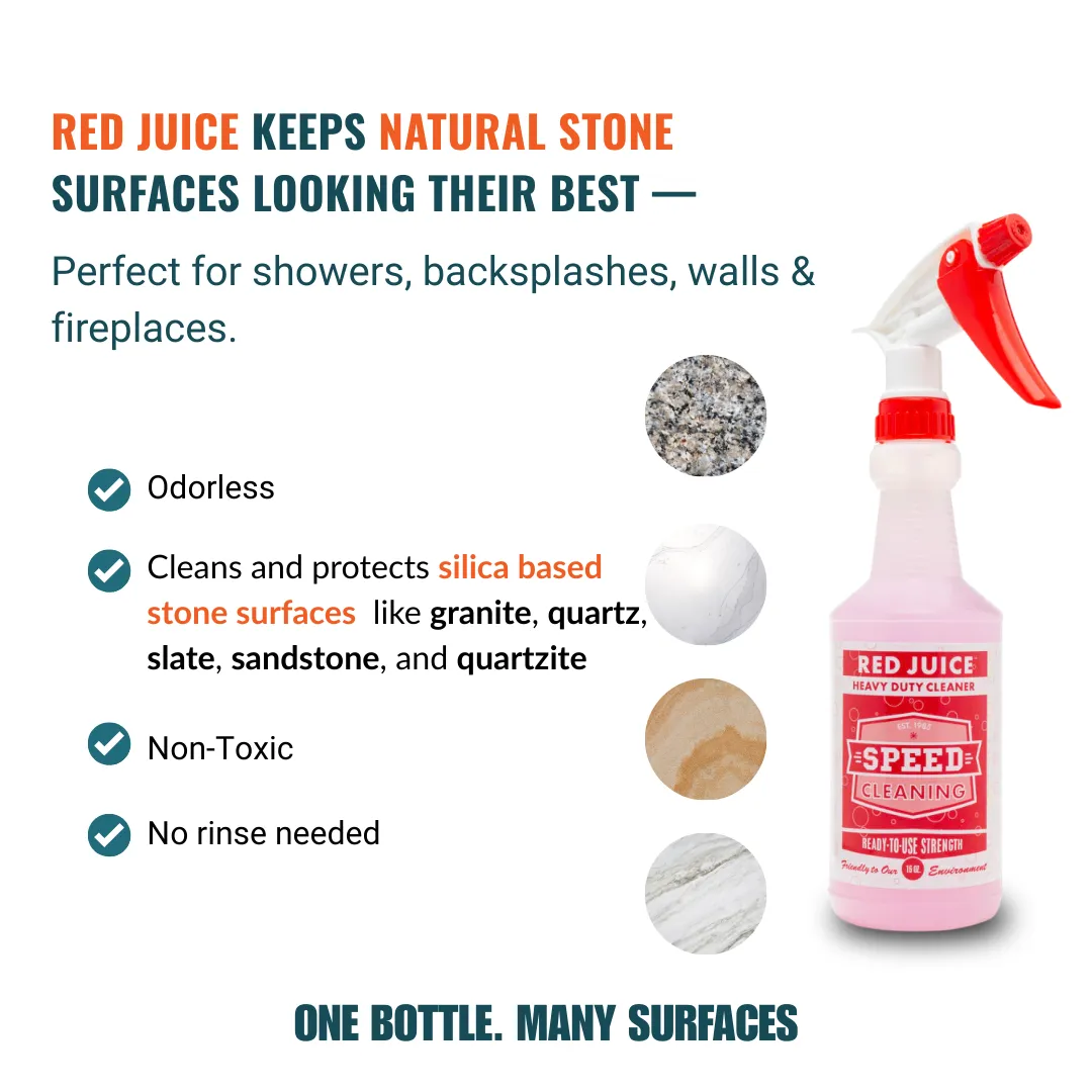Red Juice® Multi-Surface Cleaner & Degreaser Professional Strength • Non-Toxic - Image 4
